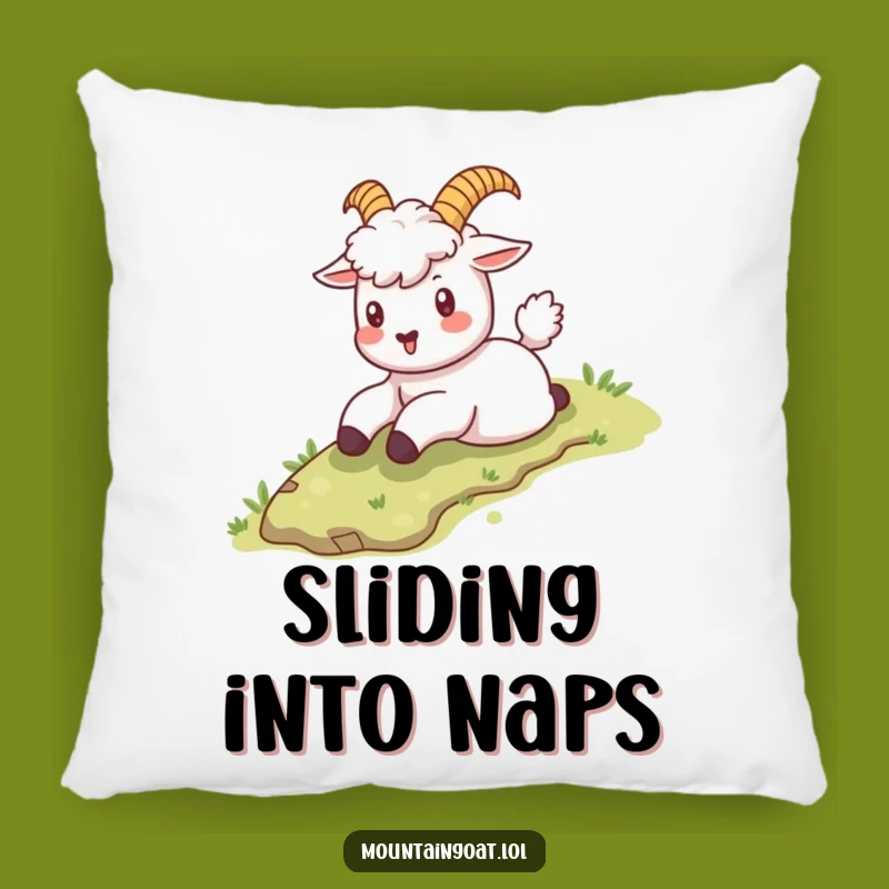 Funny Kawaii Goat Sliding Pillow: Comfy & Playful Decor