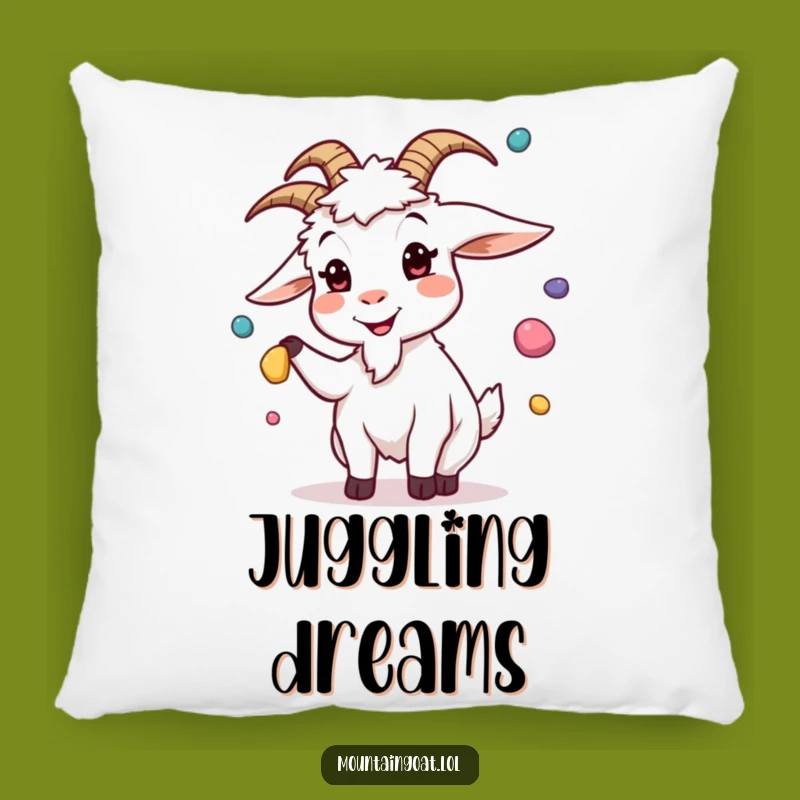 Soft Funny Silly Goat Juggling Pillow: Naptime Just Got Playfully Fun