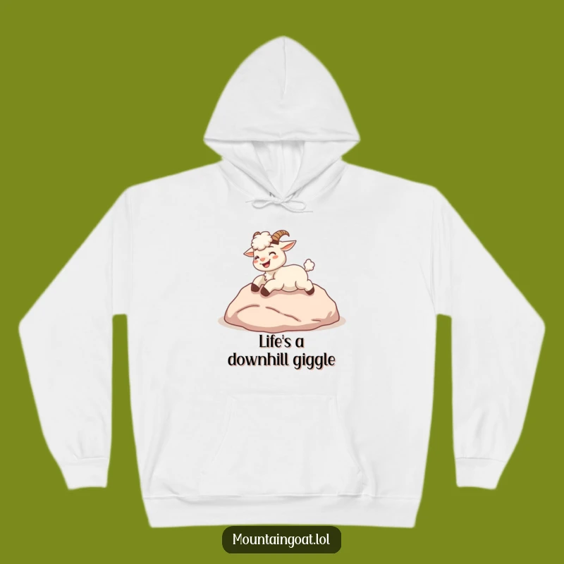 Funny Kawaii Goat Hoodie: Cozy Giggles, Warm and Whimsical Funny Gift