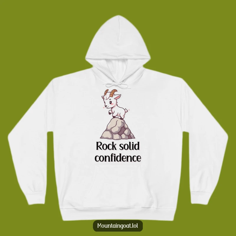 Funny Tiny Goat Hoodie - Cozy Expert Balancer Animal Sweatshirt Gift