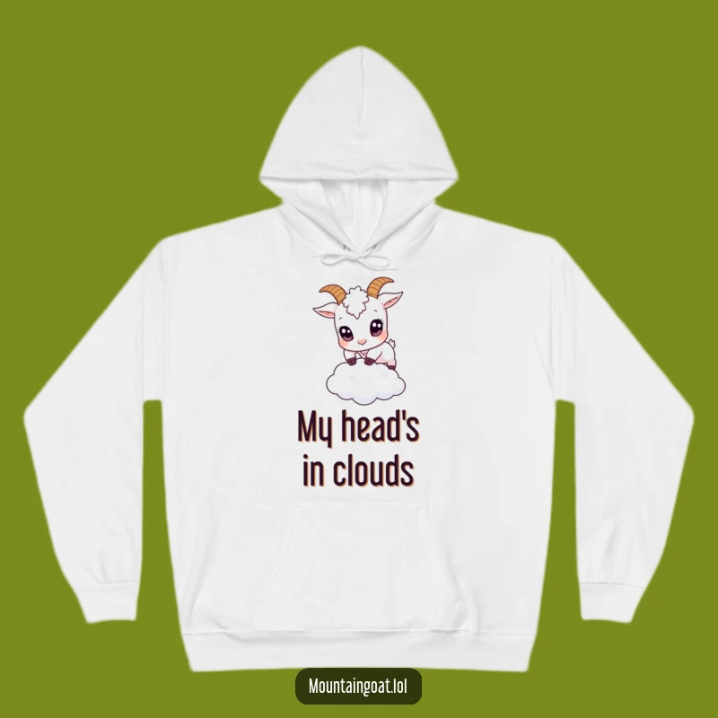 Funny Big Eyes Goat Hoodie: Cozy and Hilarious Dreamy Apparel
