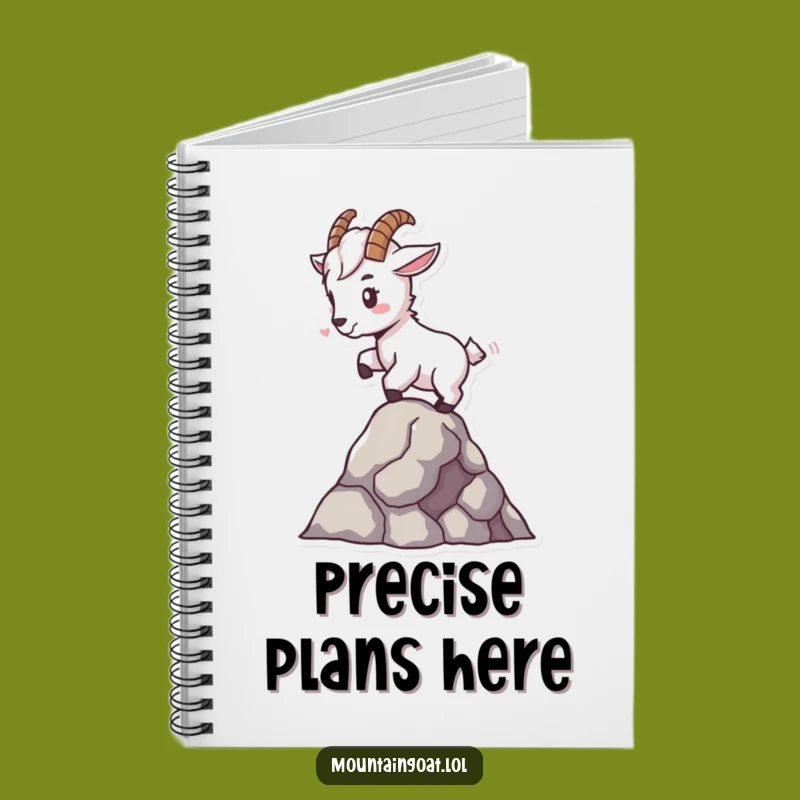 Funny Tiny Goat Notebook - Expert Balancer Journal for Gift