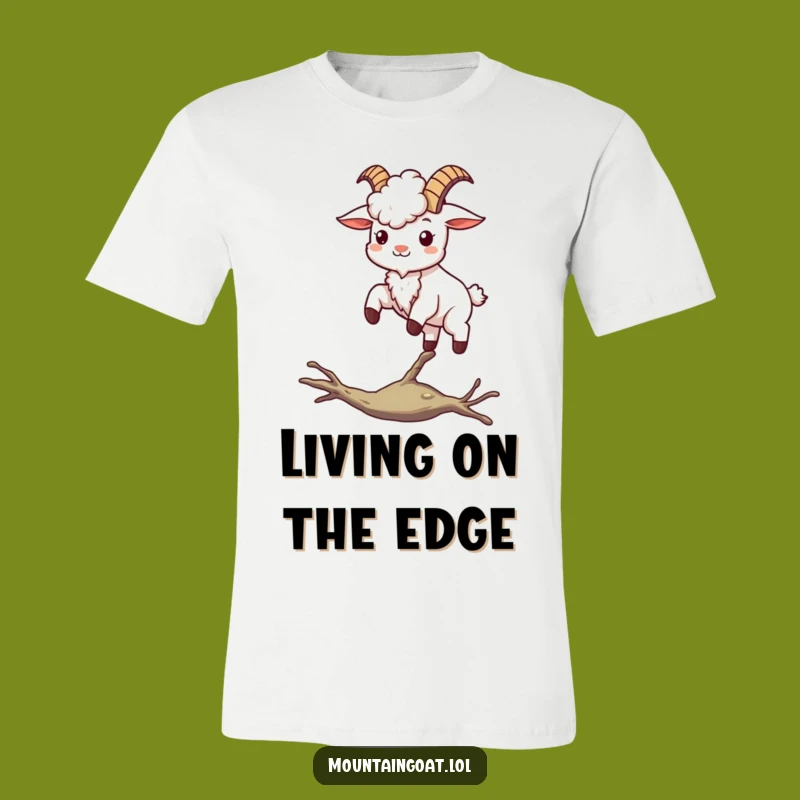 Funny Kawaii Goat Balancing T-Shirt: Masterful & Joyful Tee